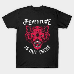 ADVENTURE IS OUT THERE WOLF T-Shirt